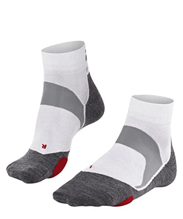 FALKE Unisex Fahrradsocken BC5 U Sso Baumwolle Funktionsmaterial antiblasen 1 Paar, Weiß White-Mix 2020, 46-48 im Sale